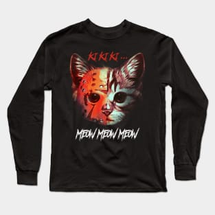 Jason Meowhees Long Sleeve T-Shirt